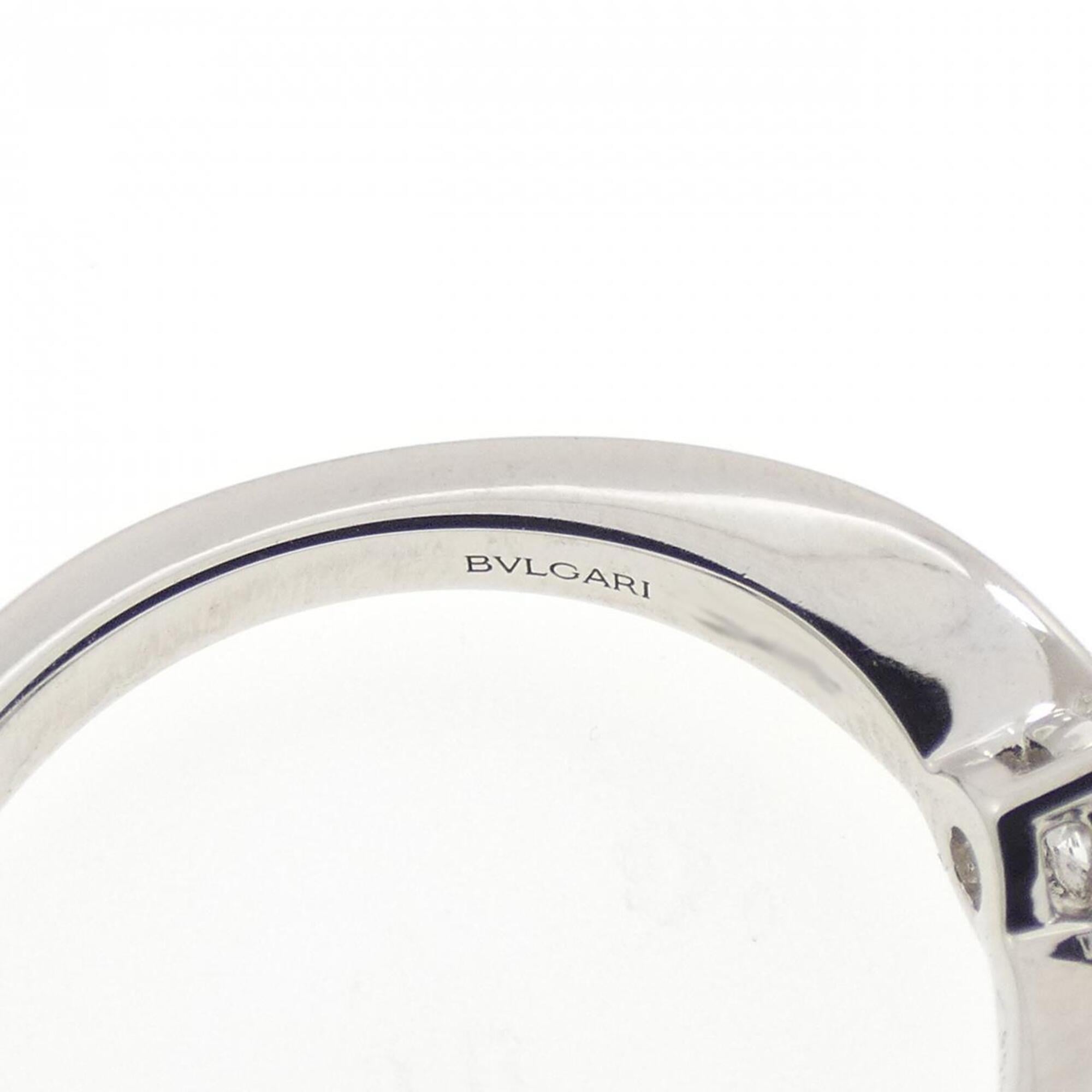 Bvlgari Silver Platinum 950 Anniversary Ring (Pre-Owned)