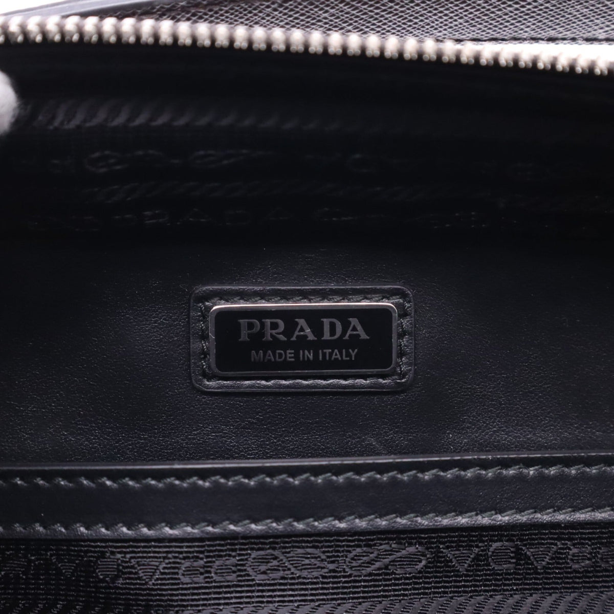Prada Saffiano Brown Saffiano Shoulder Bag (Pre-Owned)