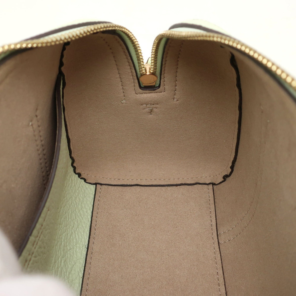 Tory Burch Green Leather Boston Bag (Pre-Owned)