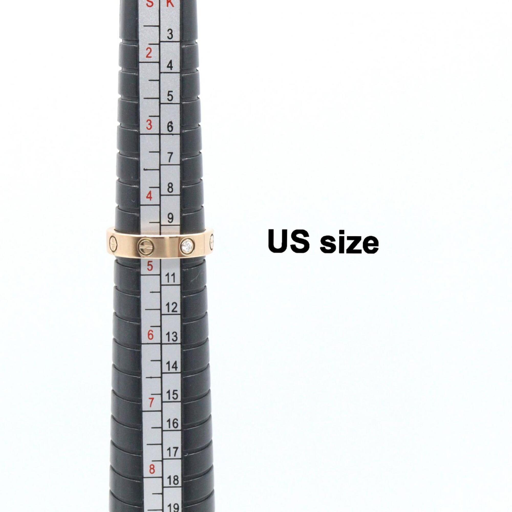Cartier Gold Clear Pink Gold (18K) Band Ring (Pre-Owned)