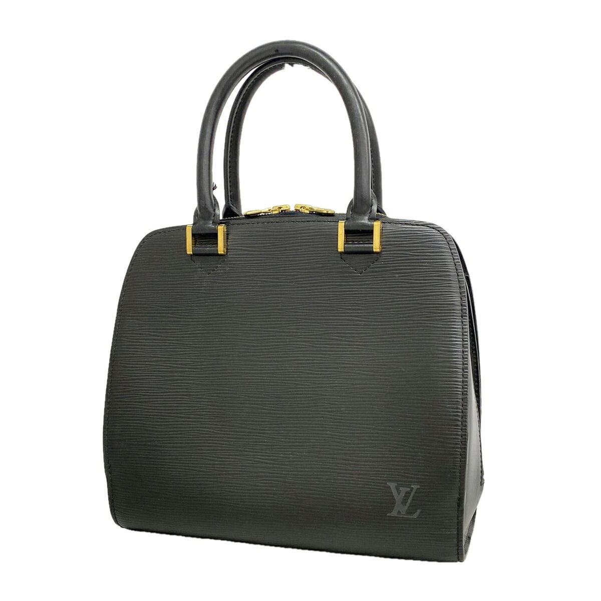 Louis Vuitton Noir Handbag (Pre-Owned)