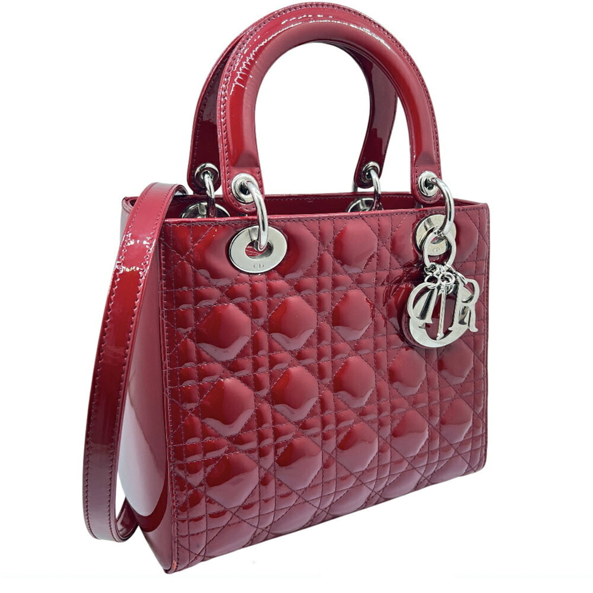 Christian Dior Red Color Handbag (Pre-Owned)