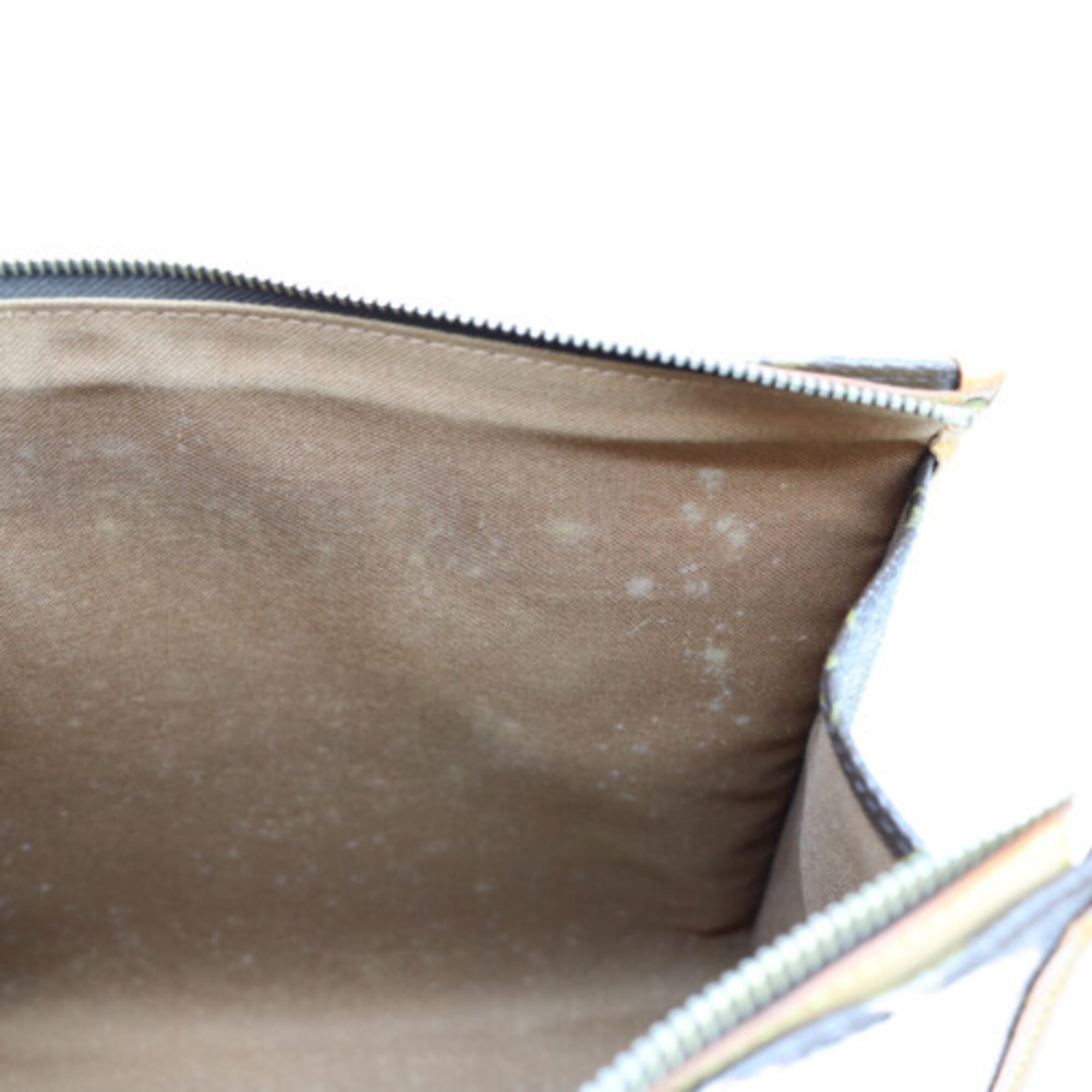 Louis Vuitton Brown Monogram Pouch Shoulder Bag (Pre-Owned)
