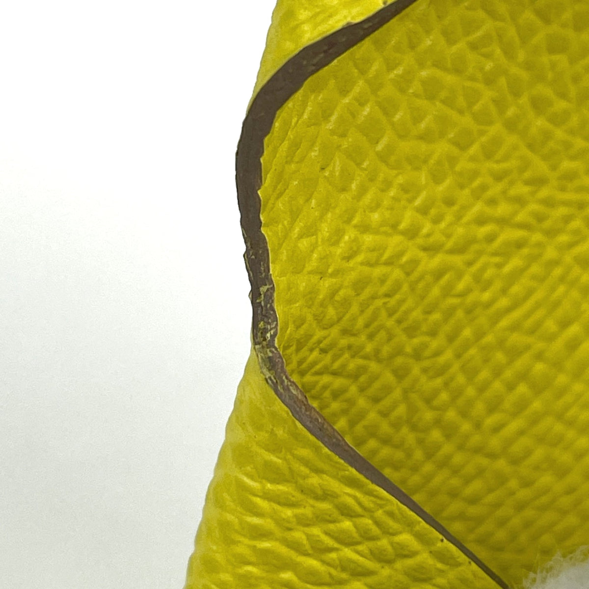 Hermes Bastia Soufre Yellow Epsom Leather Coin Purse/Coin Case (Pre-Owned)