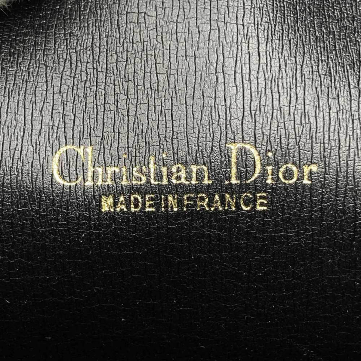Christian Dior Black Canvas Shoulder Bag (Pre-Owned)