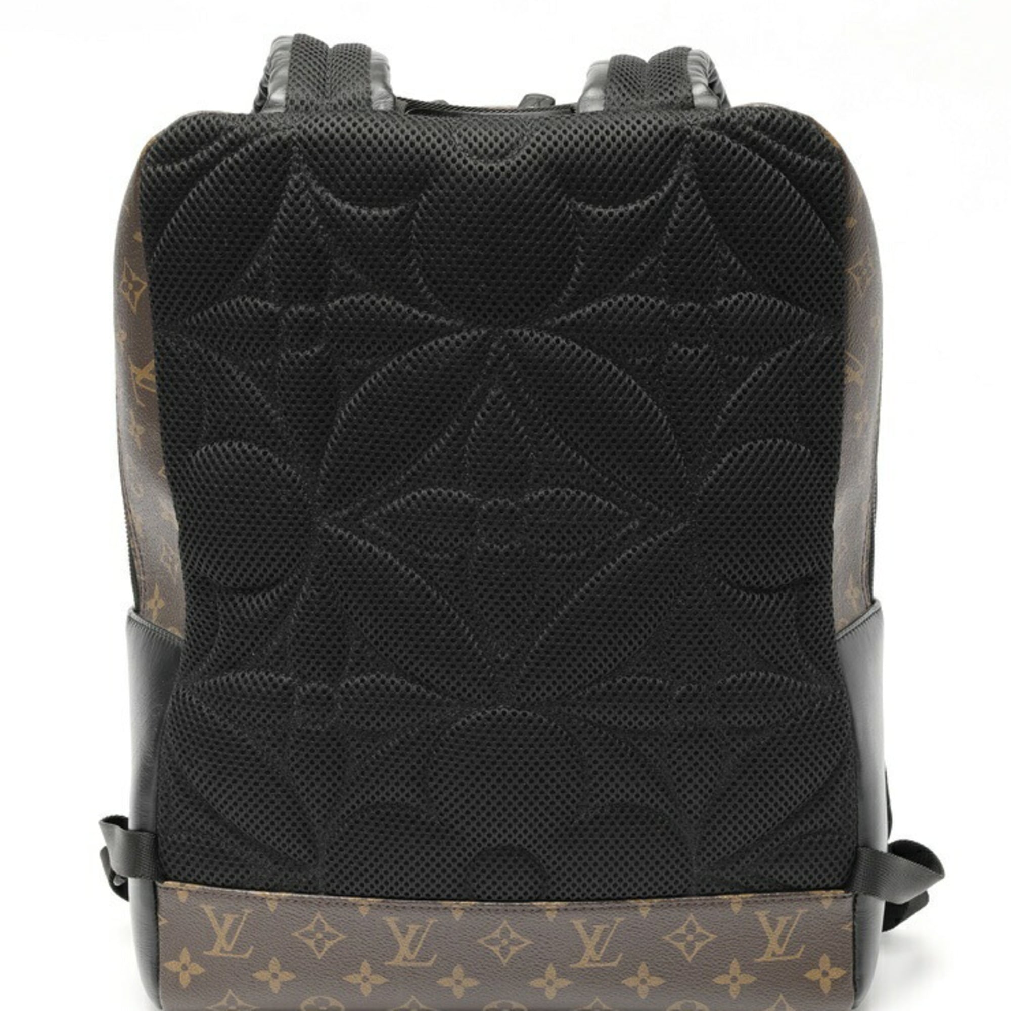 Louis Vuitton Monogram Macassar Black Monogram Macassar Backpack (Pre-Owned)