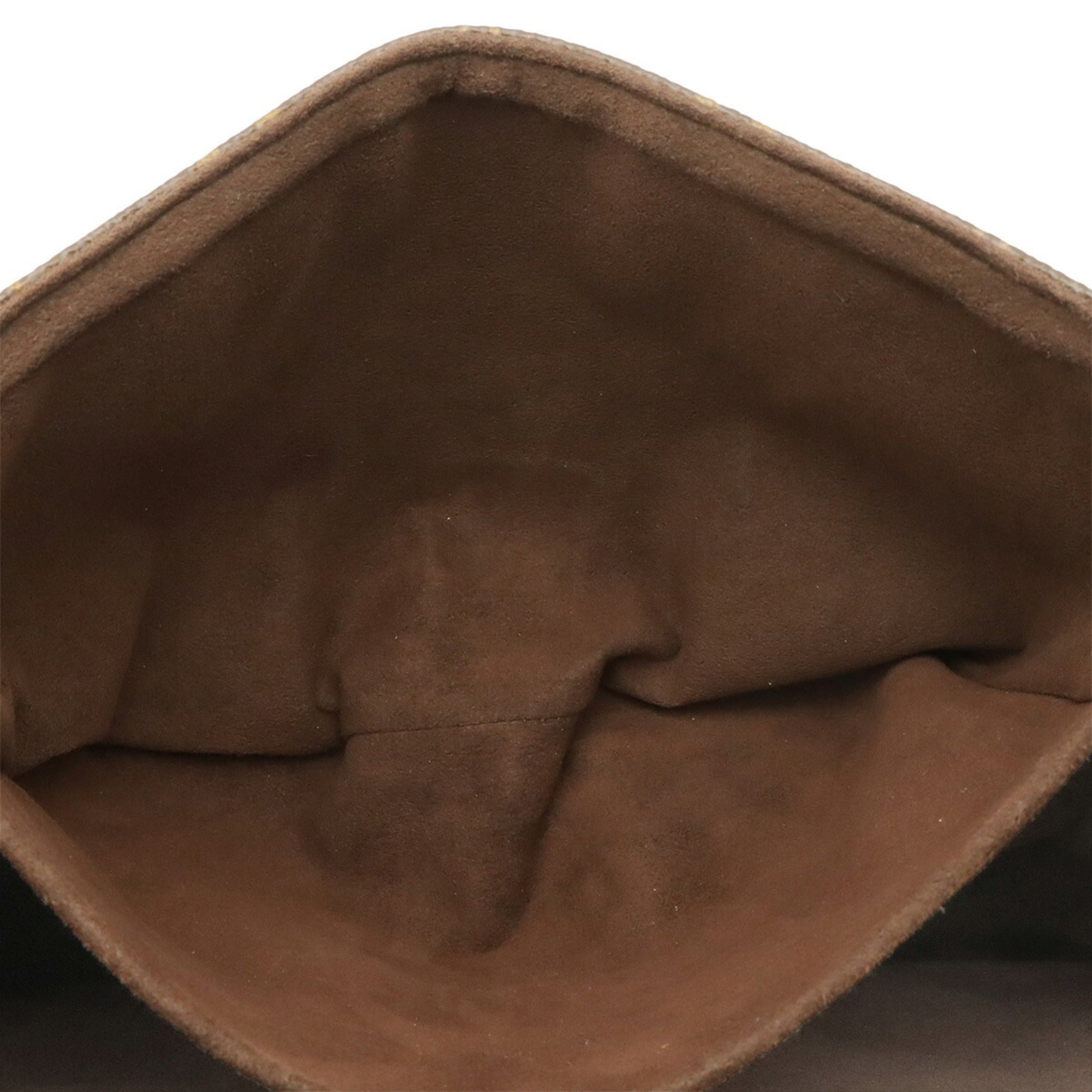 Louis Vuitton Brown Galle Monogram Monogram Clutch Bag Handbag Pochette Shoulder Bag (Pre-Owned)