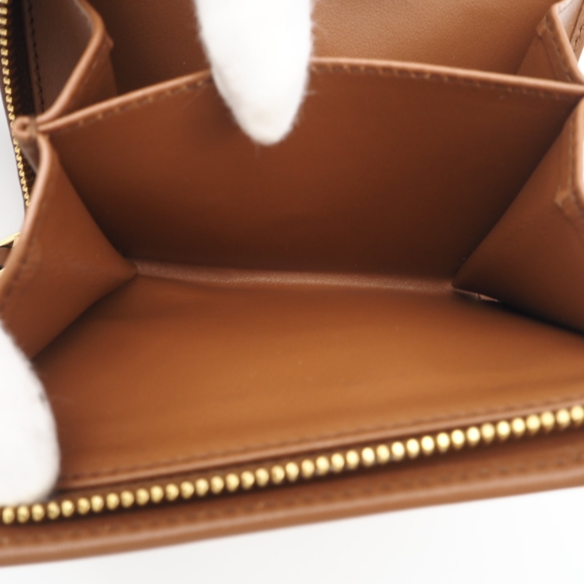 Prada Brown Saffiano Wallet (Bi-Fold) (Pre-Owned)