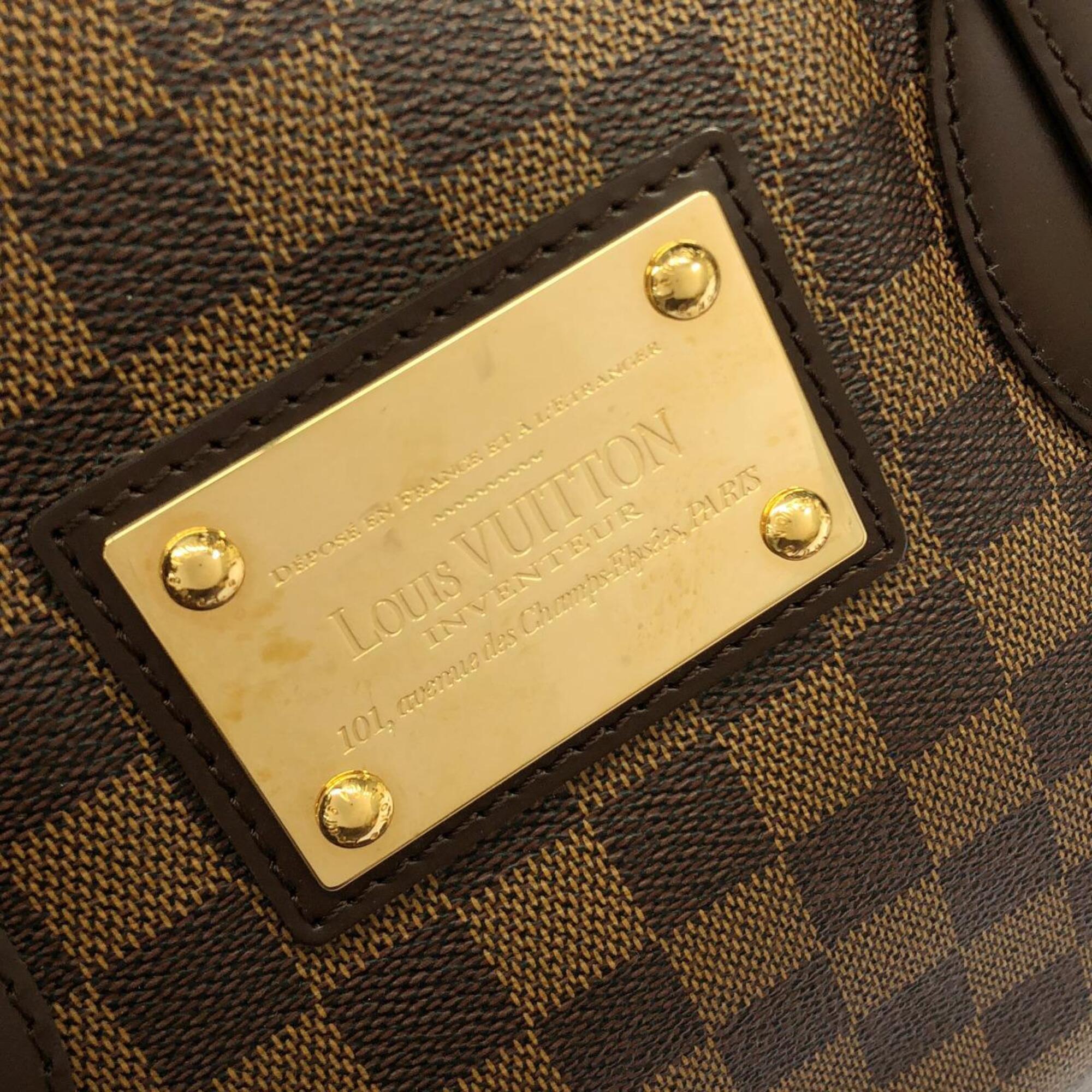 Louis Vuitton Ebene Coated Canvas Handbag (Pre-Owned)