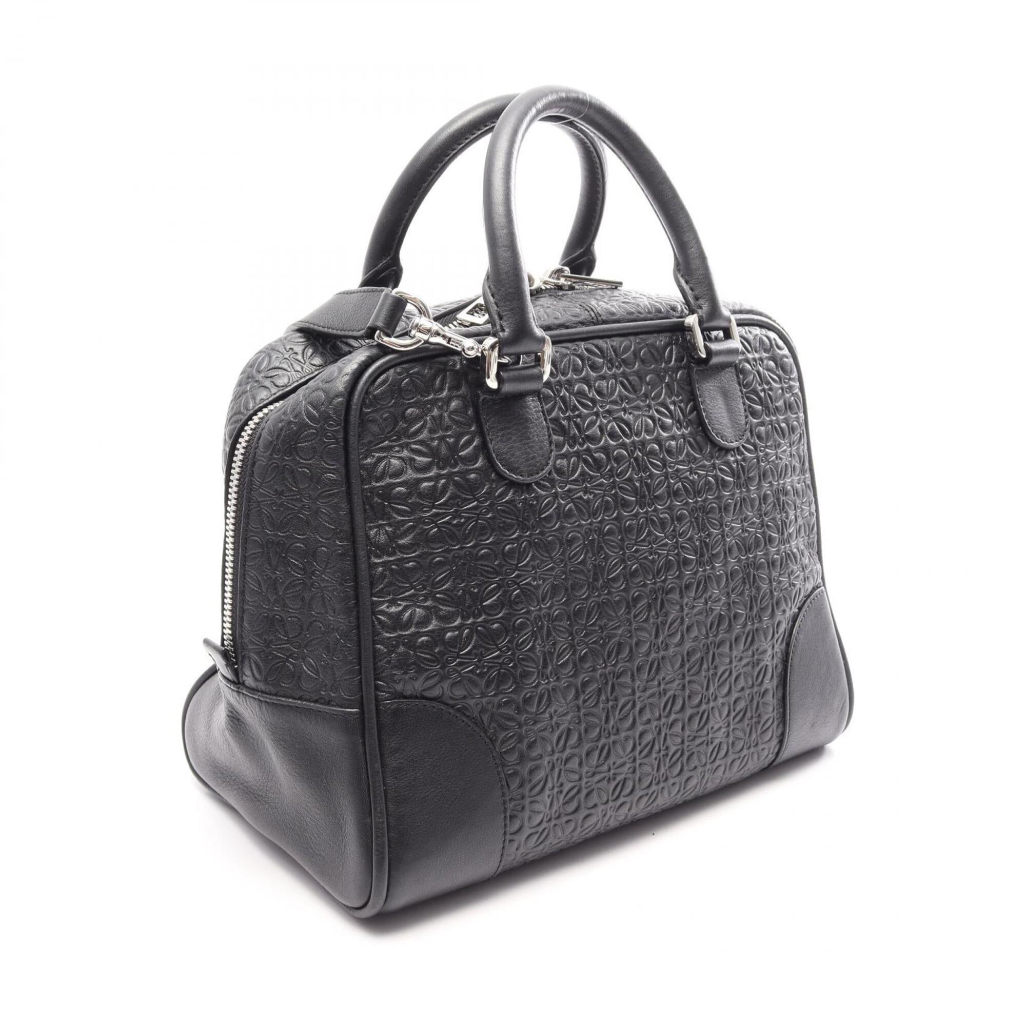 Loewe Black Leather Handbag (Pre-Owned)