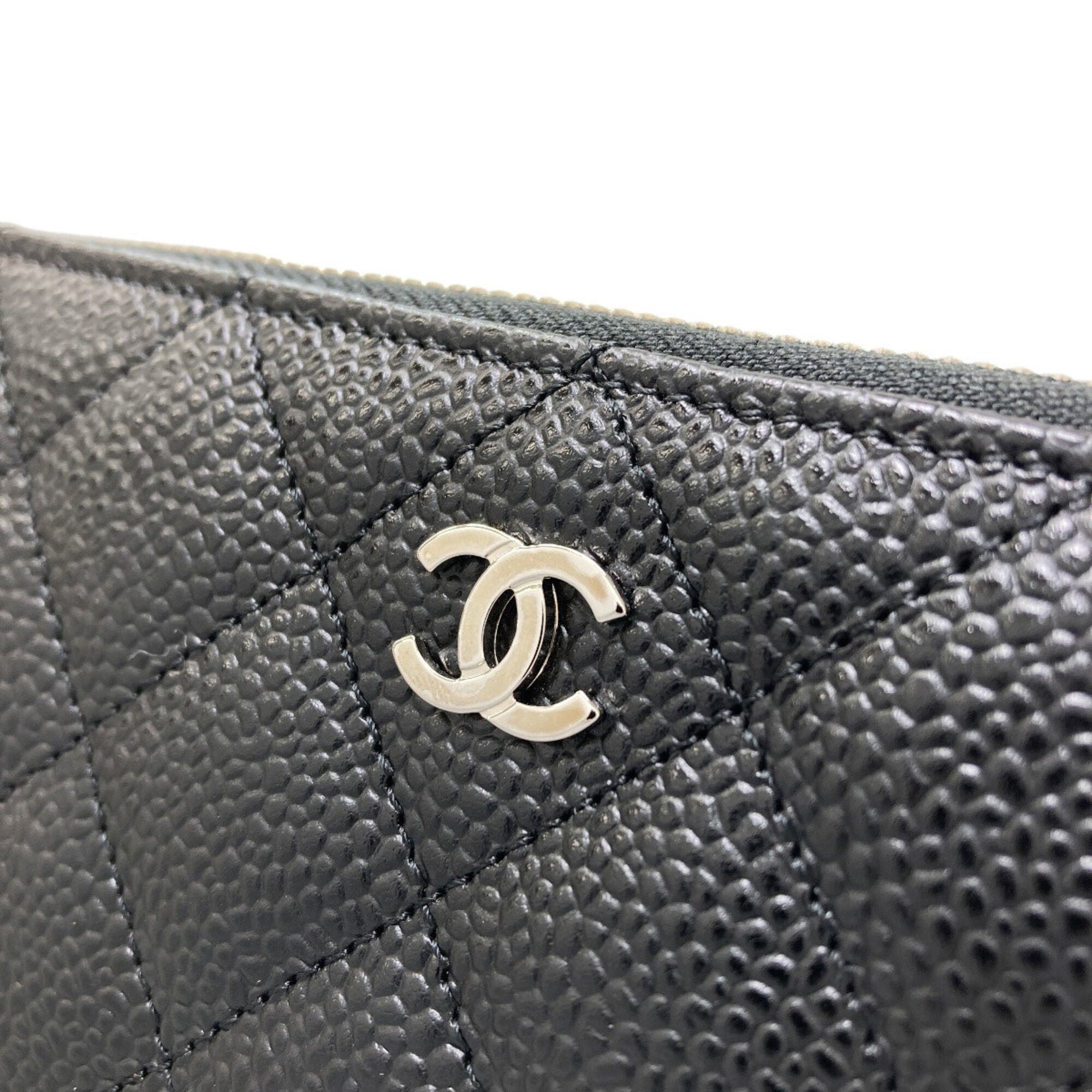 Chanel Black Coin Purse/Coin Case (Pre-Owned)