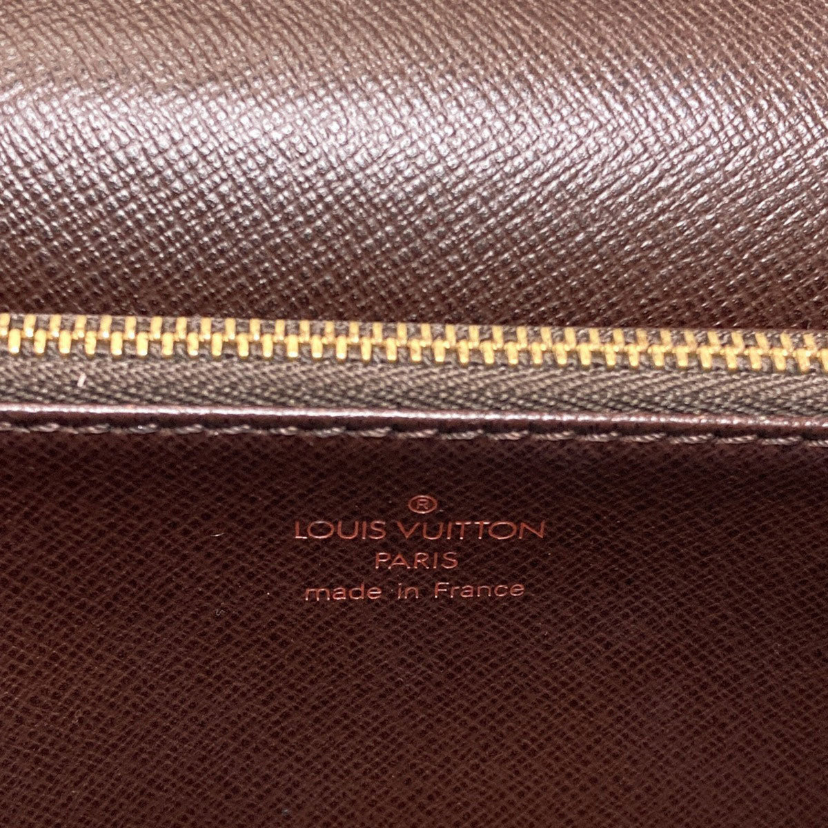 Louis Vuitton Damier Canvas Ebene Damier Canvas Handbag (Pre-Owned)