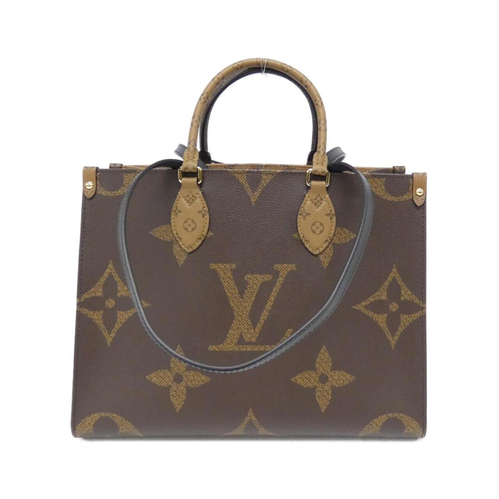 Louis Vuitton Marron Coated Canvas Handbag (Pre-Owned)