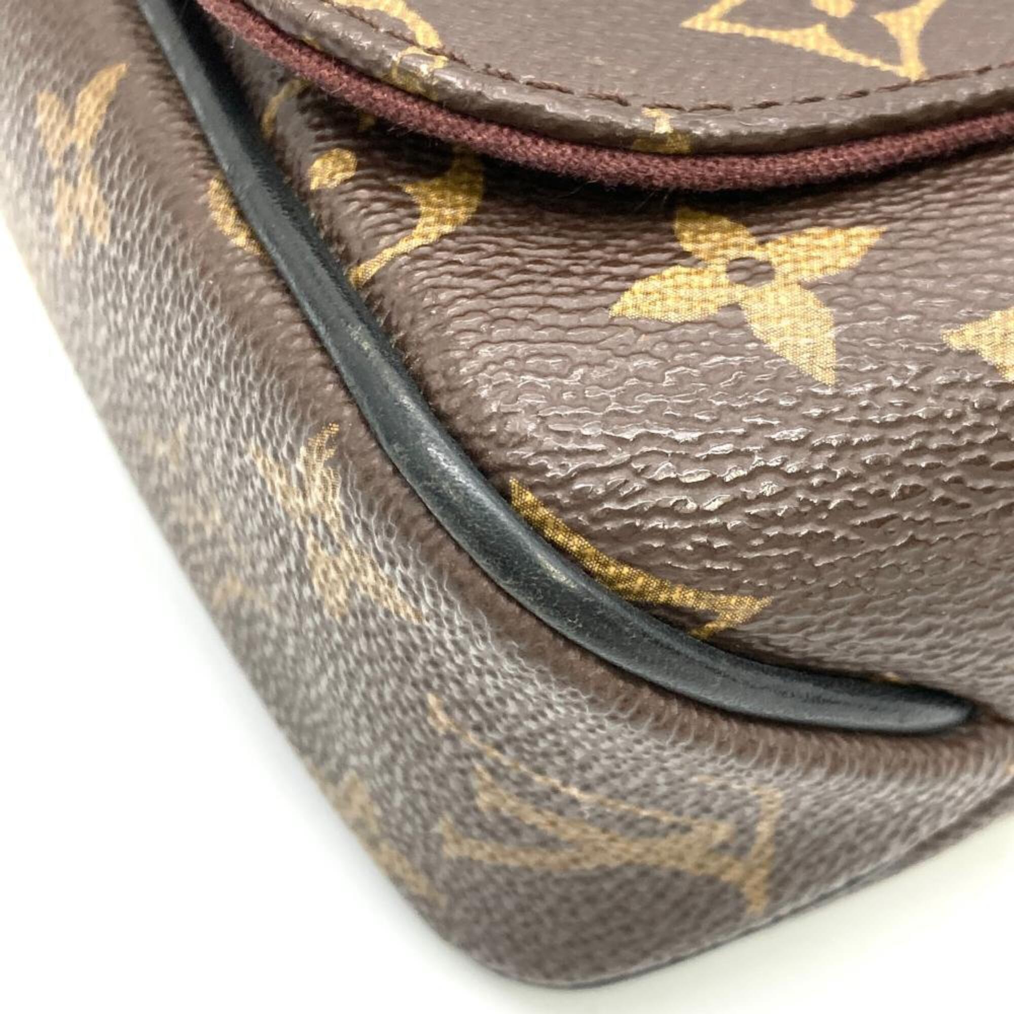 Louis Vuitton Brown Monogram Macassar Monogram Shoulder Bag (Pre-Owned)