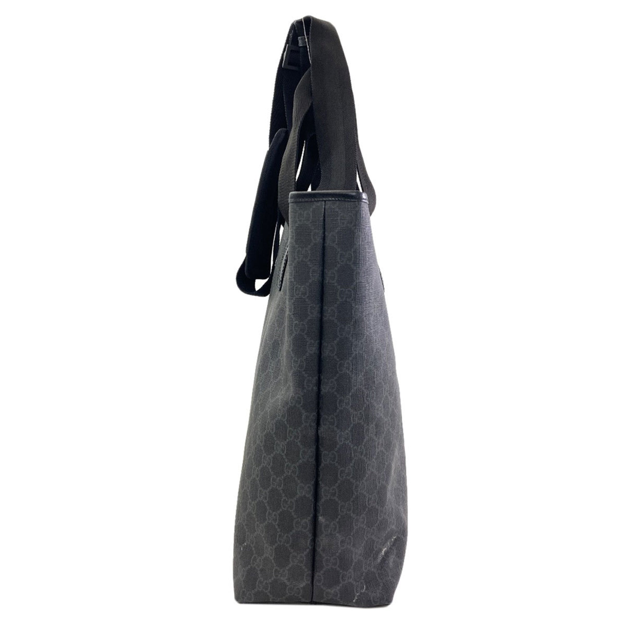 Gucci Black Pvc Tote Bag (Pre-Owned)