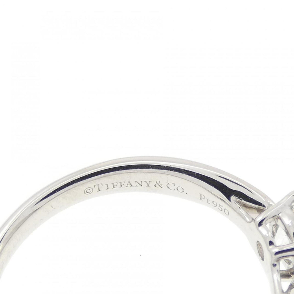 Tiffany Platinum 950 Band Ring (Pre-Owned)