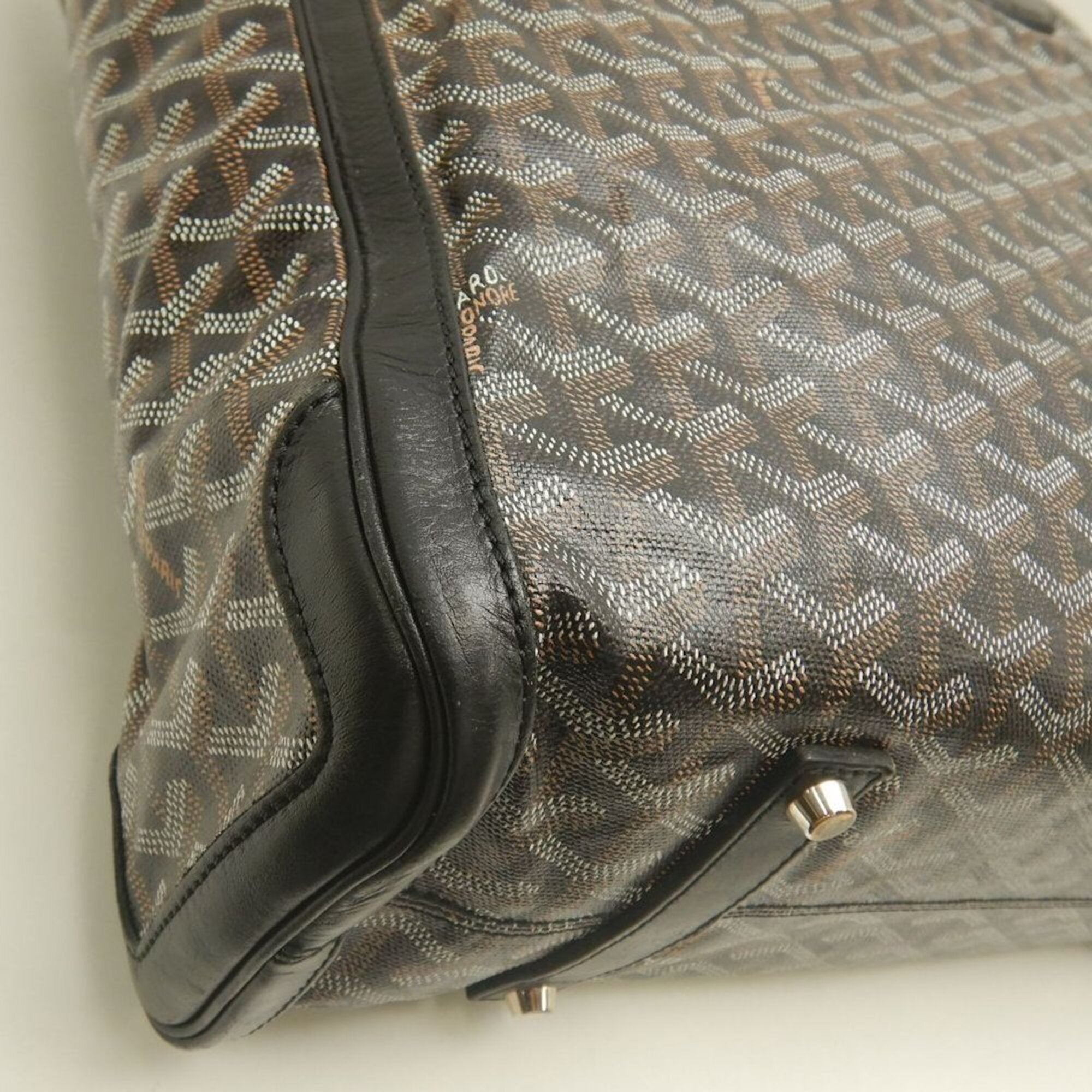 Goyard Black Coated Canvas Tote Bag (Pre-Owned)