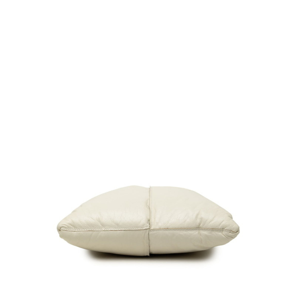 Bottega Veneta White Leather Clutch Bag (Pre-Owned)
