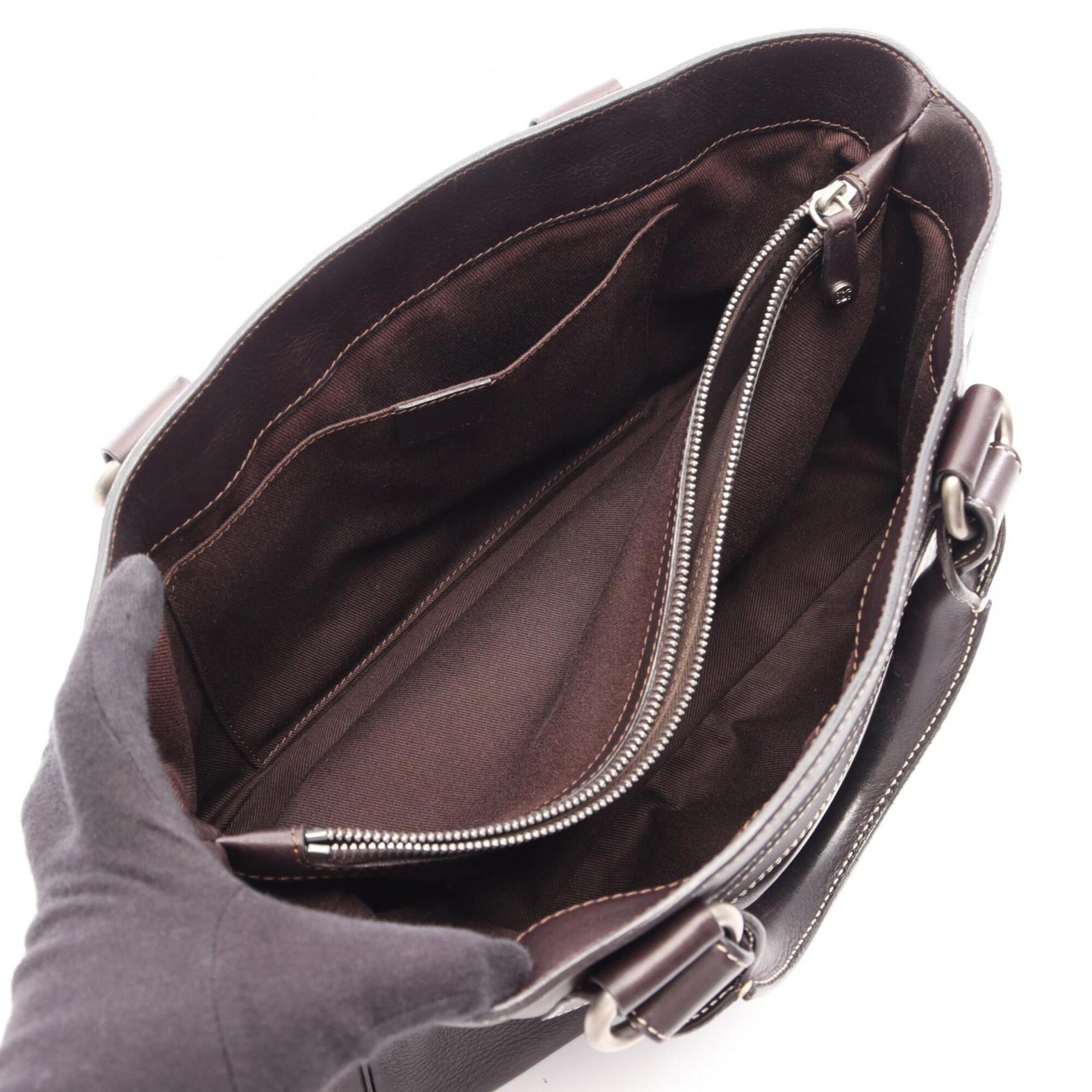 Celine Brown Leather Handbag (Pre-Owned)