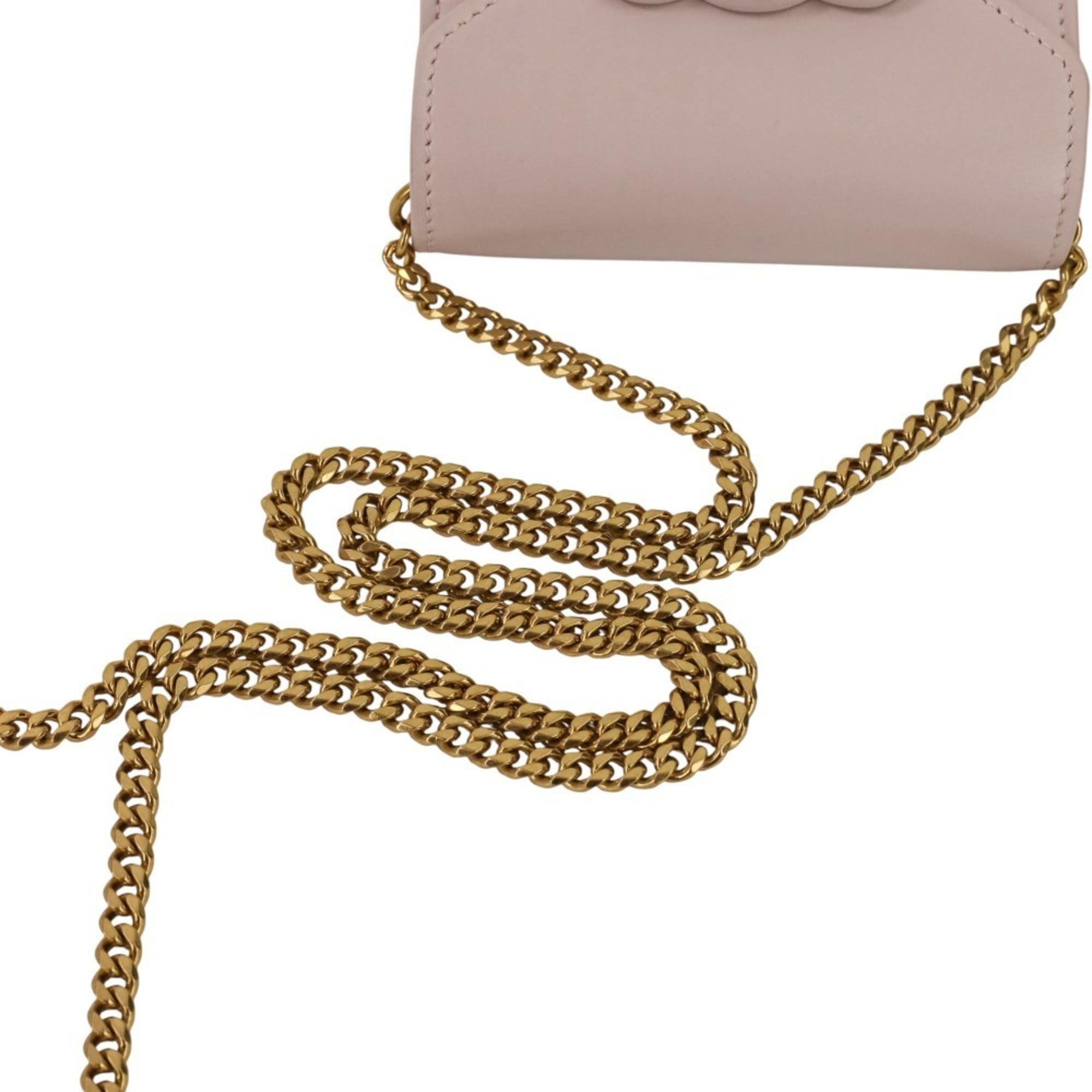 Celine Light Pink Leather Shoulder Bag (Pre-Owned)