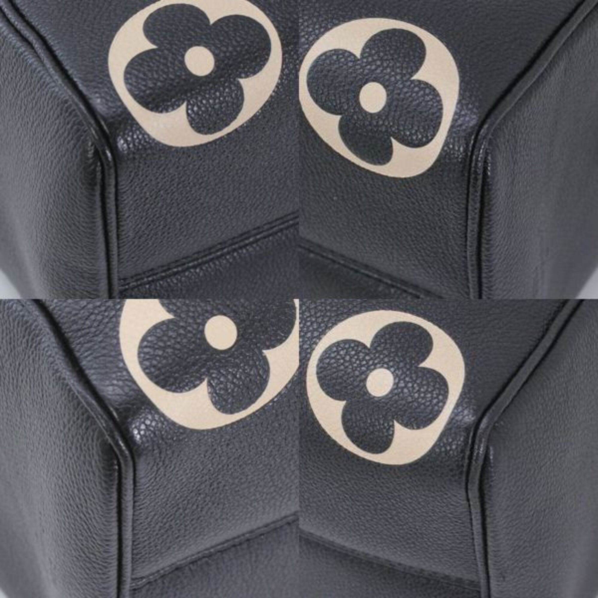 Louis Vuitton Black Monogram Empreinte Handbag Shoulder Bag (Pre-Owned)