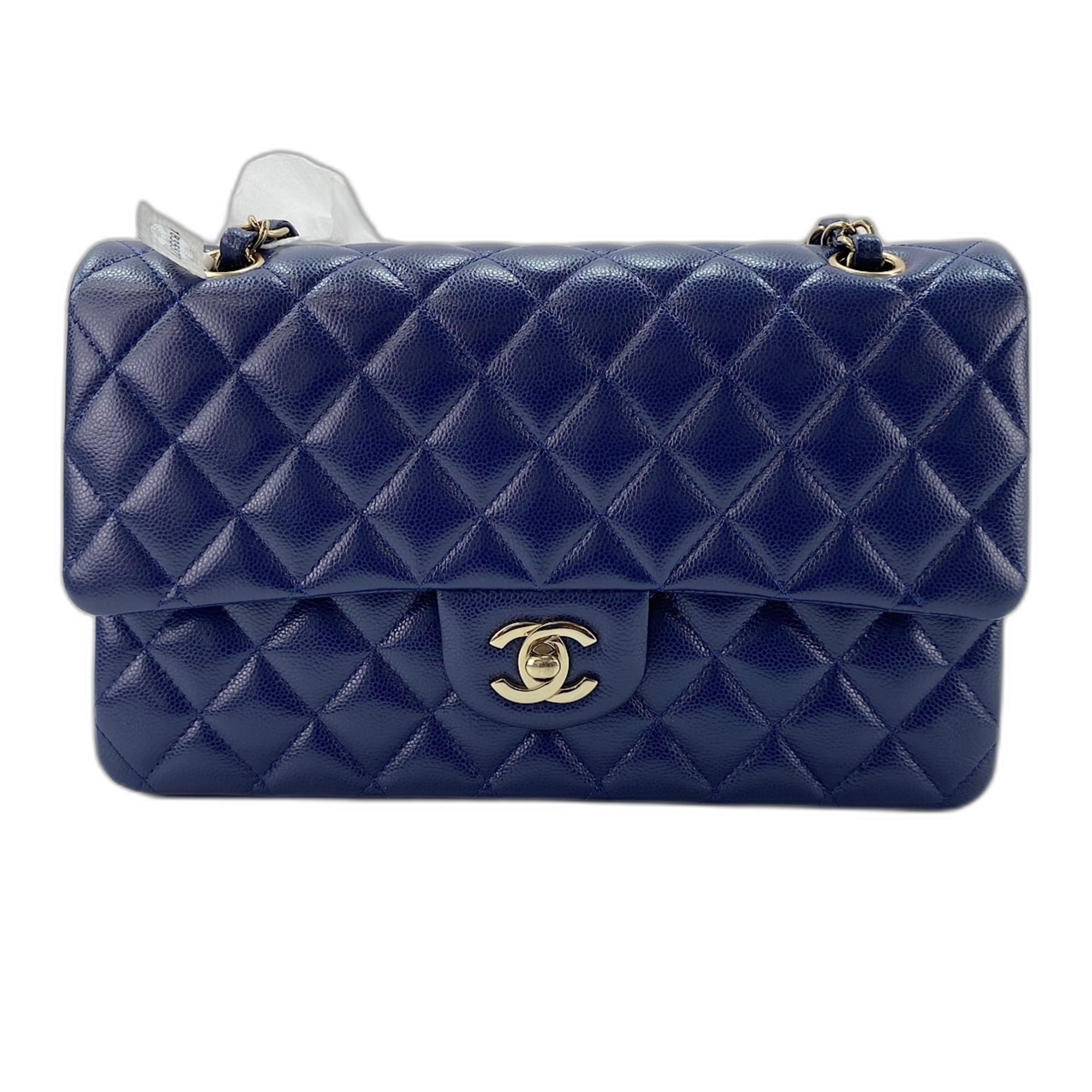 Chanel Matelasse Navy Shoulder Bag (Pre-Owned)