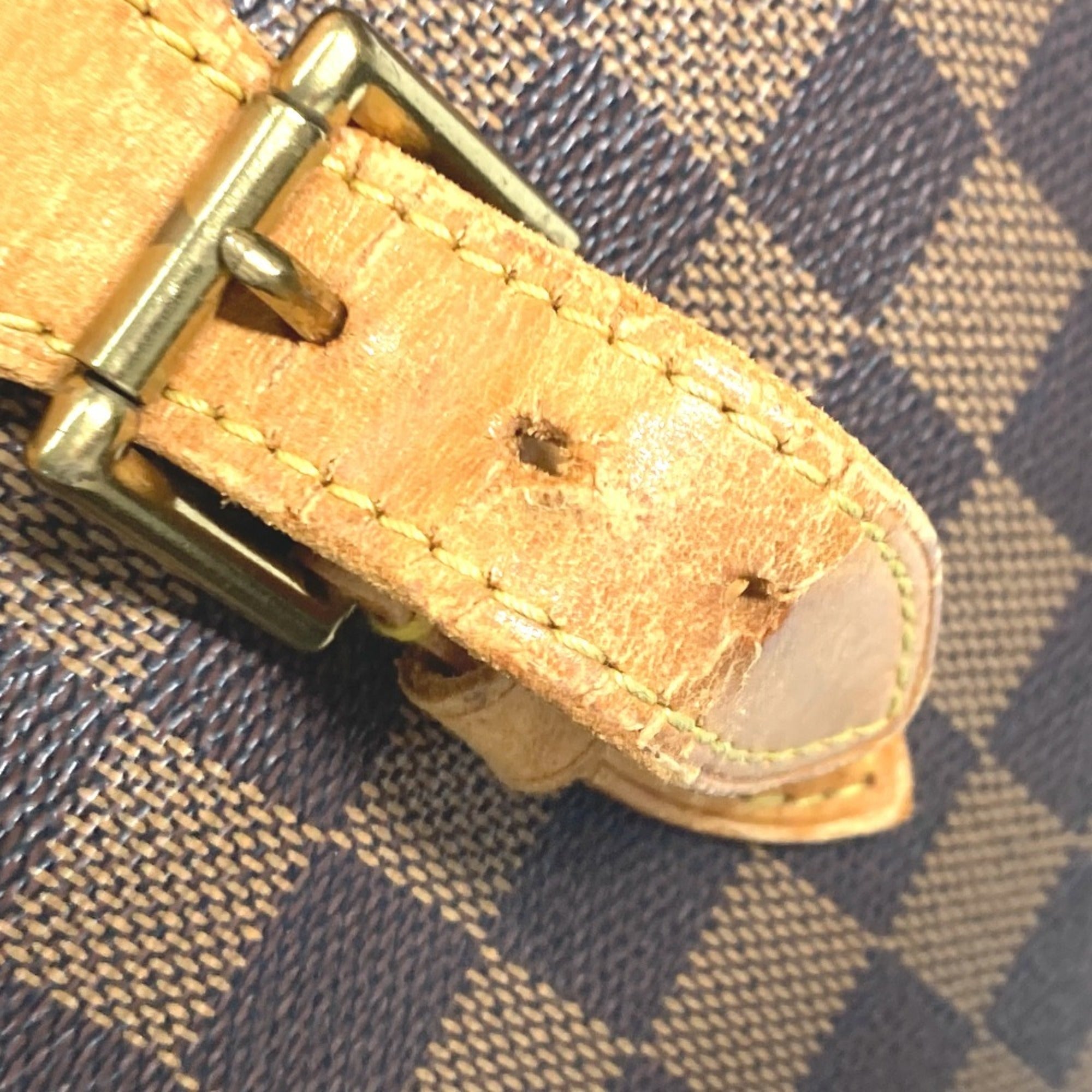 Louis Vuitton Brown Ebene Damier Canvas Backpack (Pre-Owned)