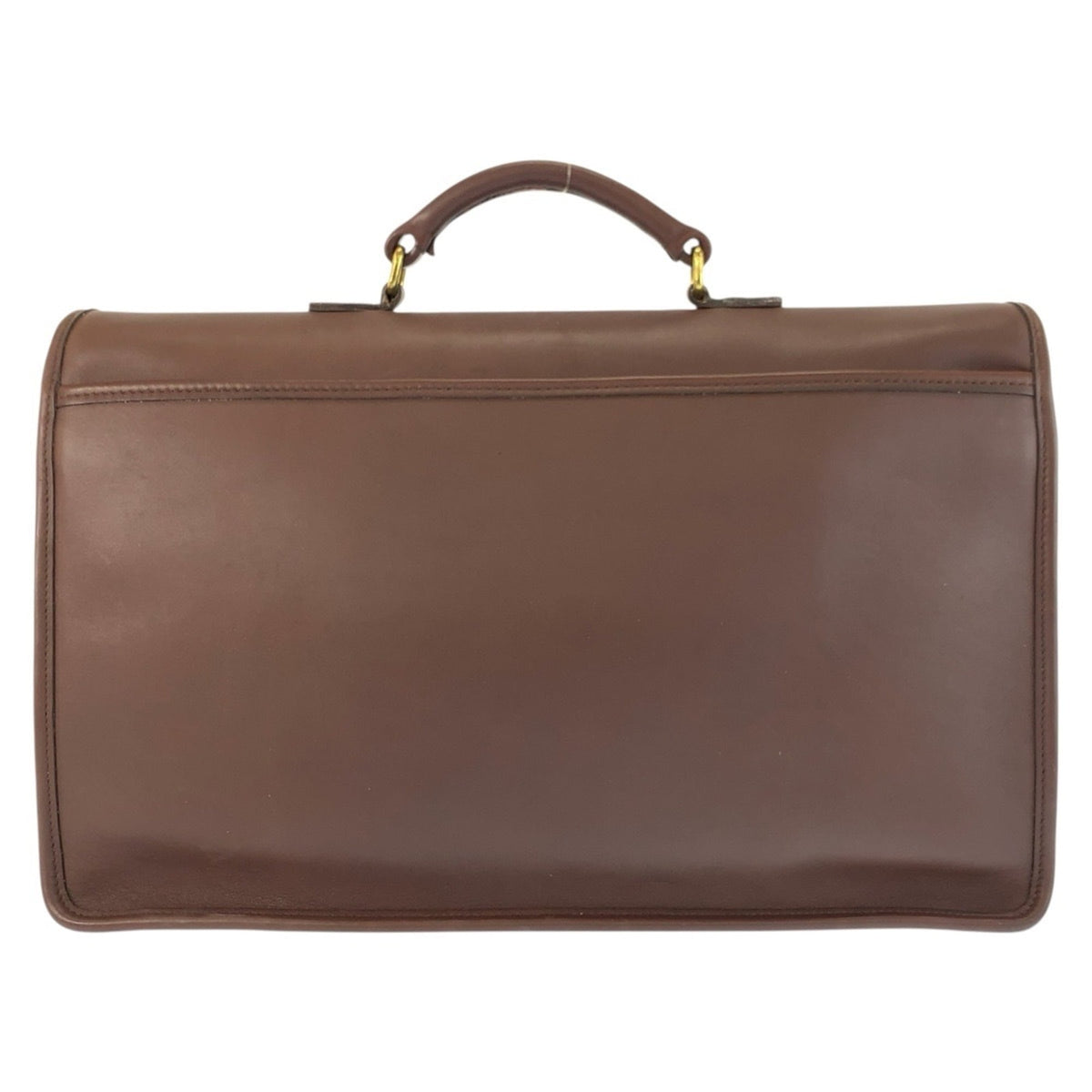 Coach Brown Leather Briefcase (Pre-Owned)