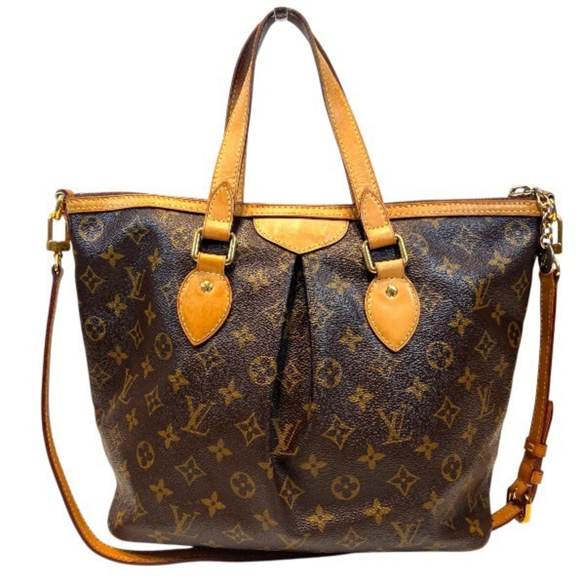 Louis Vuitton Brown Monogram Handbag Shoulder Bag (Pre-Owned)