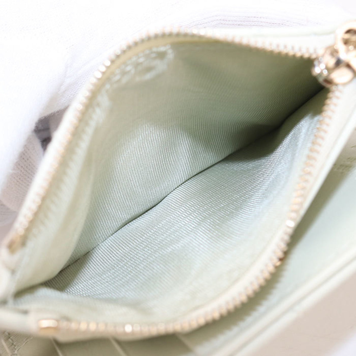 Christian Dior Green Leather Wallet (Bi-Fold) (Pre-Owned)