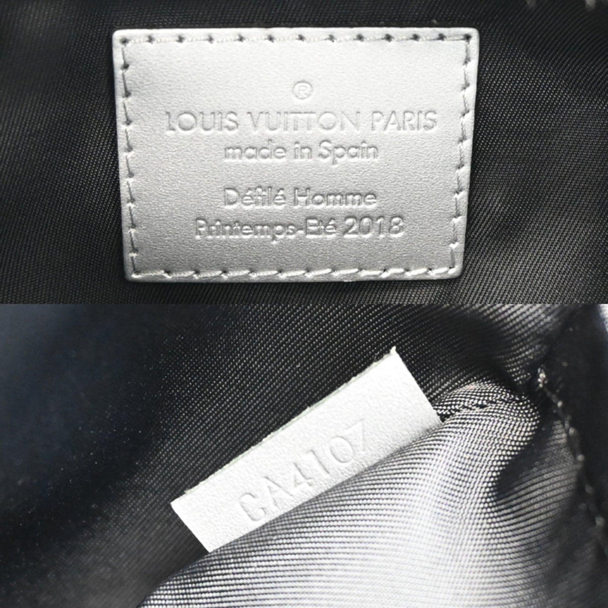 Louis Vuitton Silver Monogram Shoulder Bag (Pre-Owned)