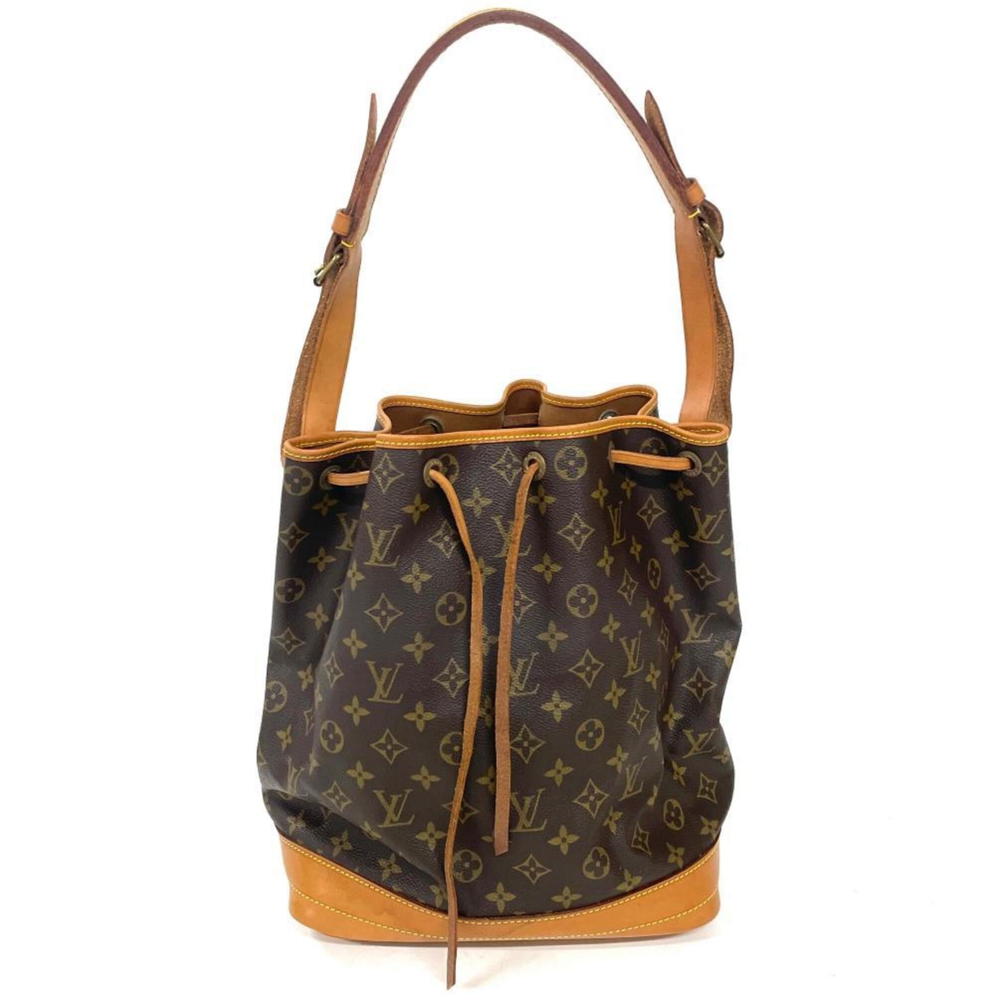 Louis Vuitton Brown Monogram Canvas Shoulder Bag (Pre-Owned)