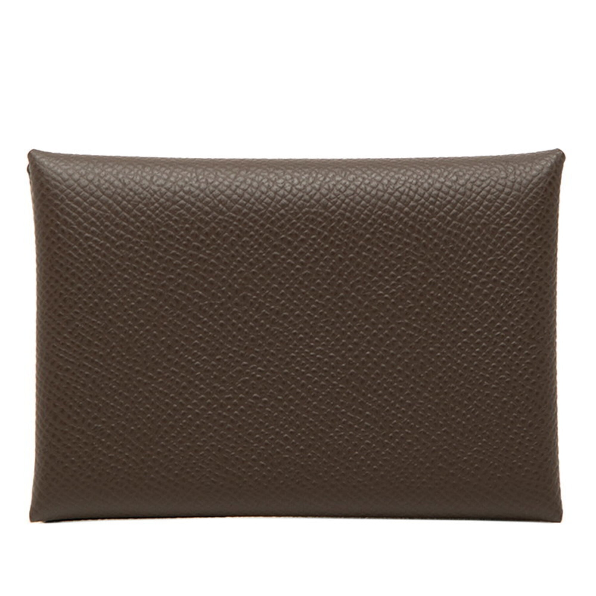 Hermes Brown Epsom Leather Coin Purse/Coin Case (Pre-Owned)