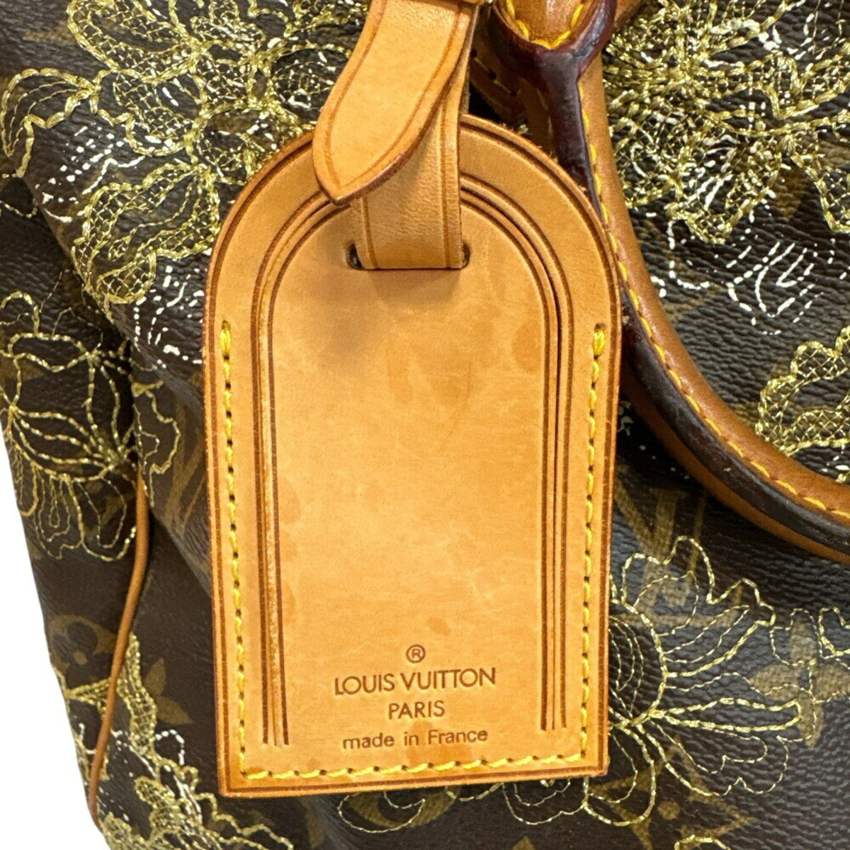 Louis Vuitton Brown Monogram Leather Boston Bag Handbag (Pre-Owned)