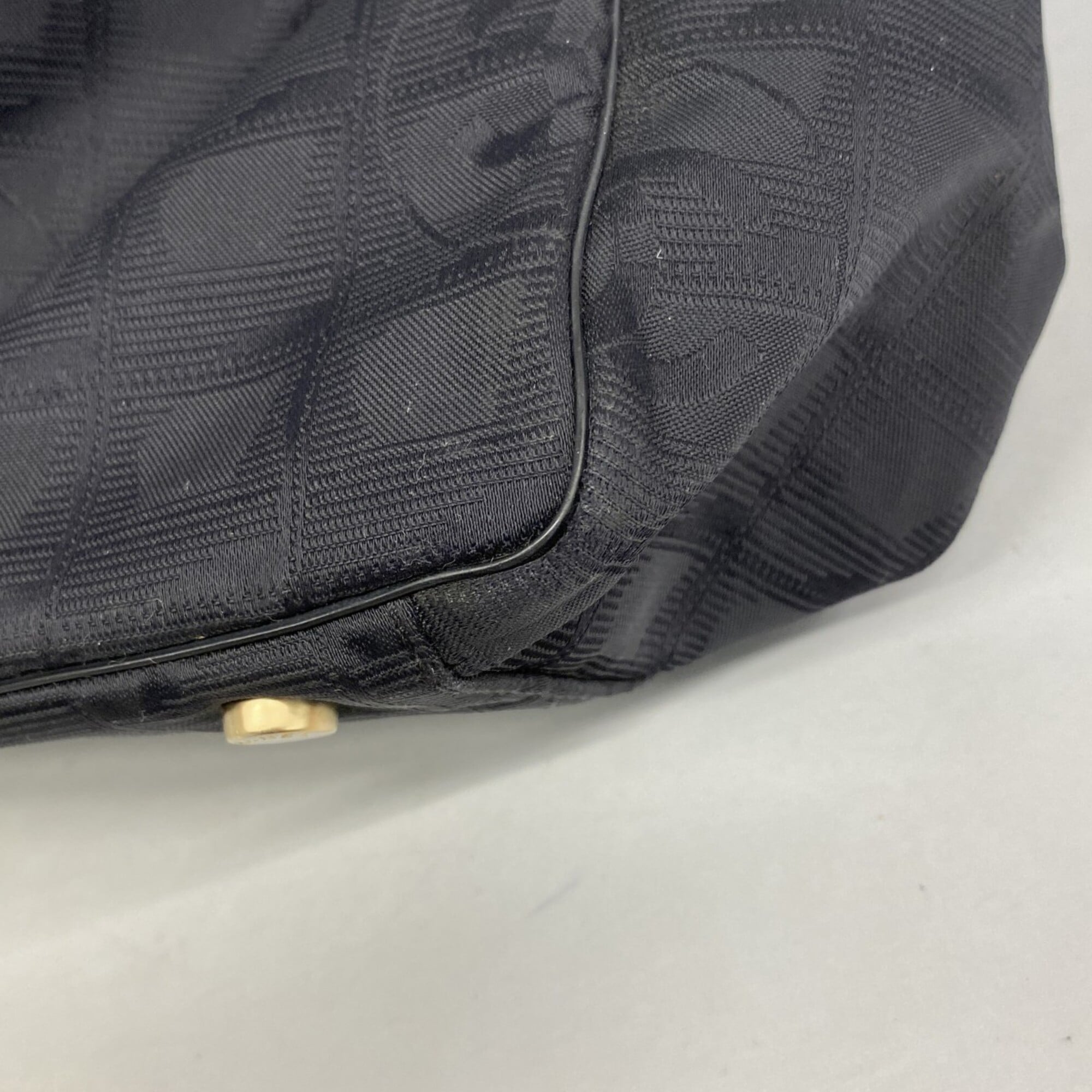 Chanel Black Nylon Tote Bag (Pre-Owned)