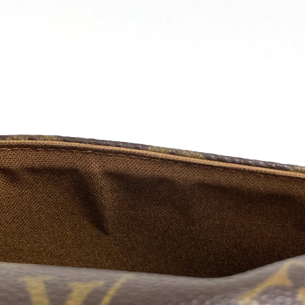 Louis Vuitton Brown Monogram Shoulder Bag (Pre-Owned)