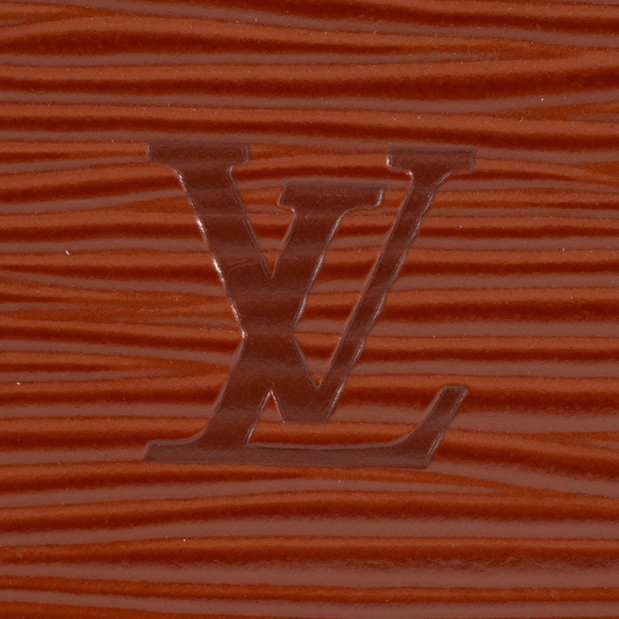 Louis Vuitton Epi Kenyan Brown Epi Leather Backpack (Pre-Owned)