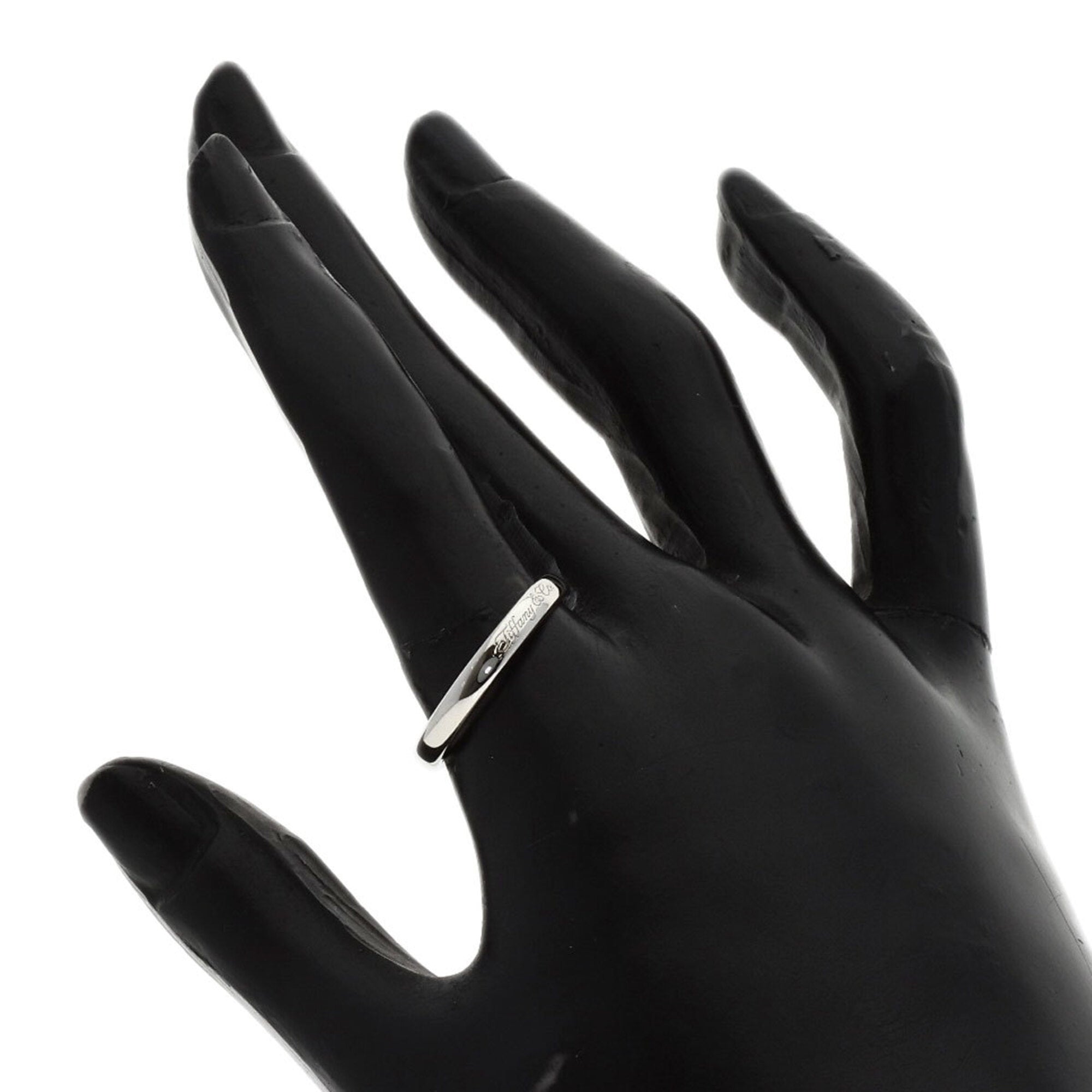 Tiffany Platinum 950 Band Ring (Pre-Owned)