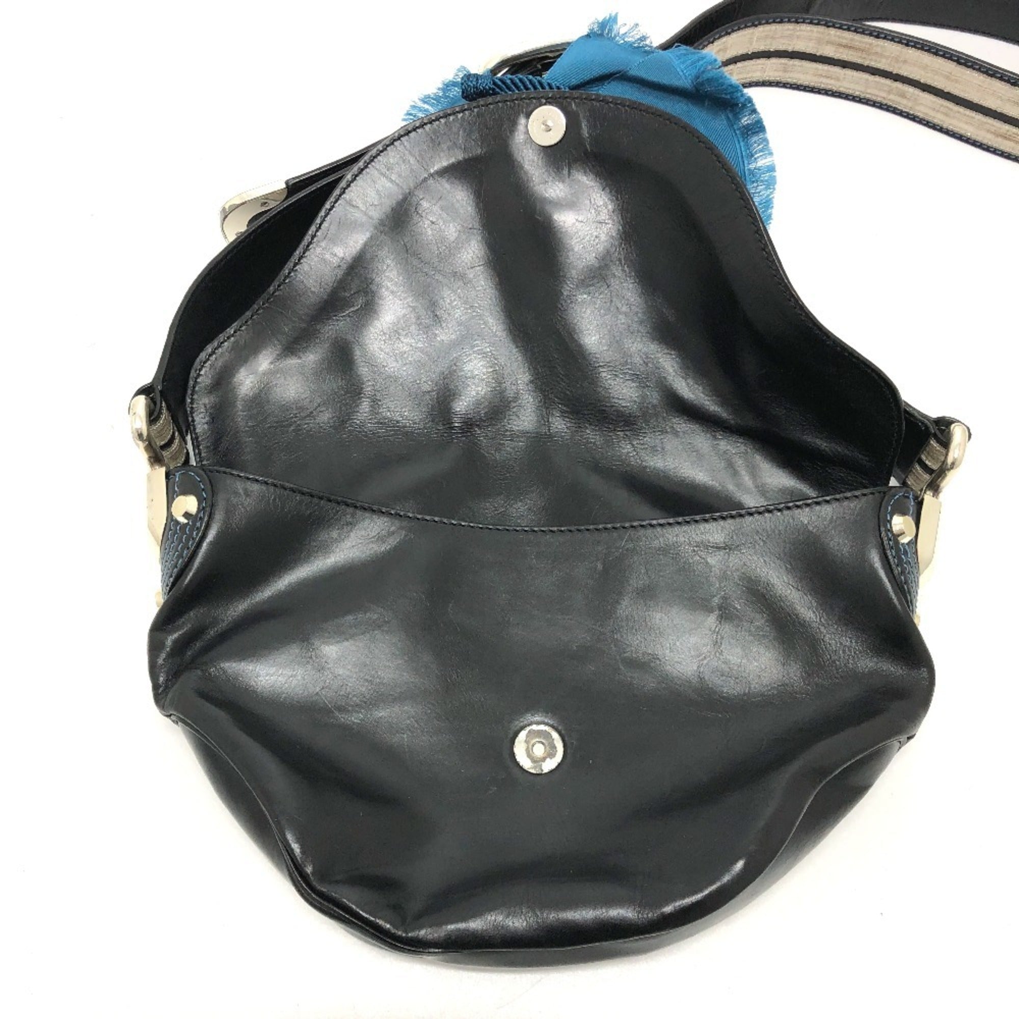 Celine Black Leather Shoulder Bag (Pre-Owned)