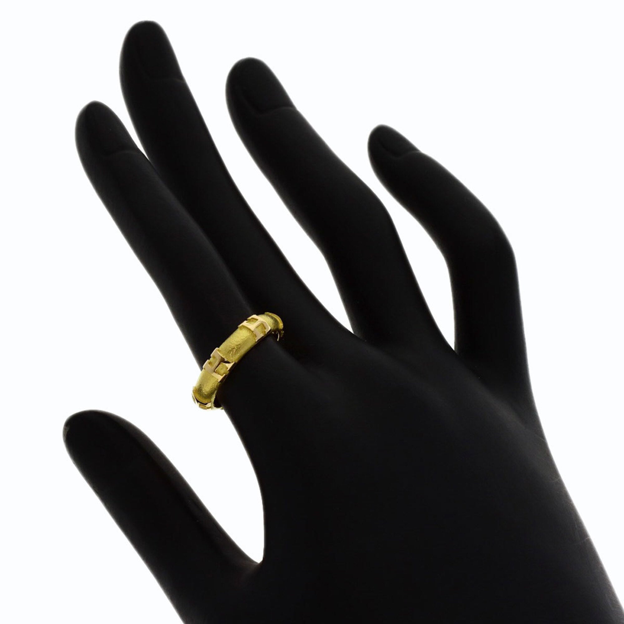 Hermes Yellow Gold (18K) Band Ring (Pre-Owned)