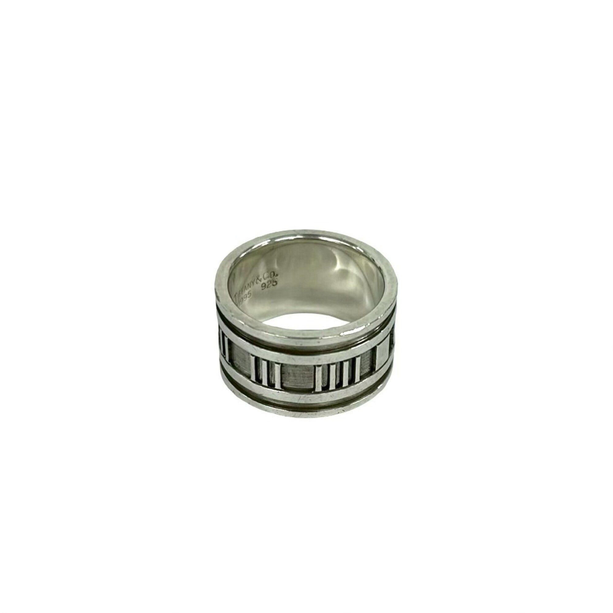 Tiffany Silver Silver 925 Band Ring (Pre-Owned)
