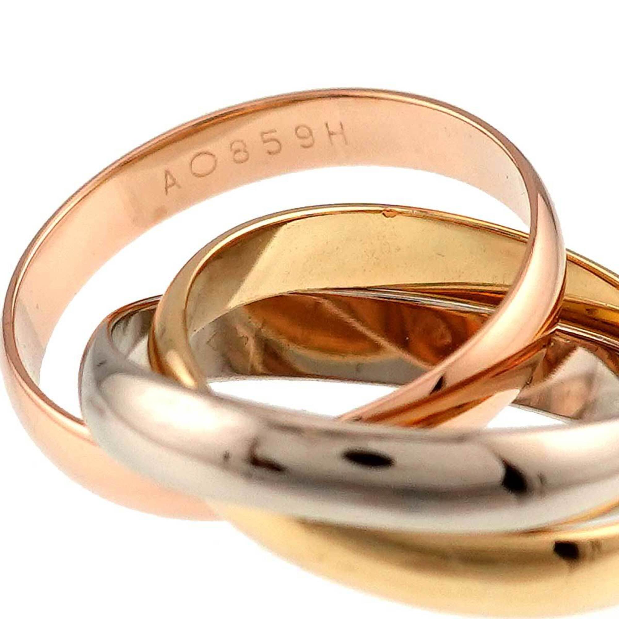 Cartier Yellow Gold (18K) Pink Gold (18K) White Gold (18K) Band Ring (Pre-Owned)