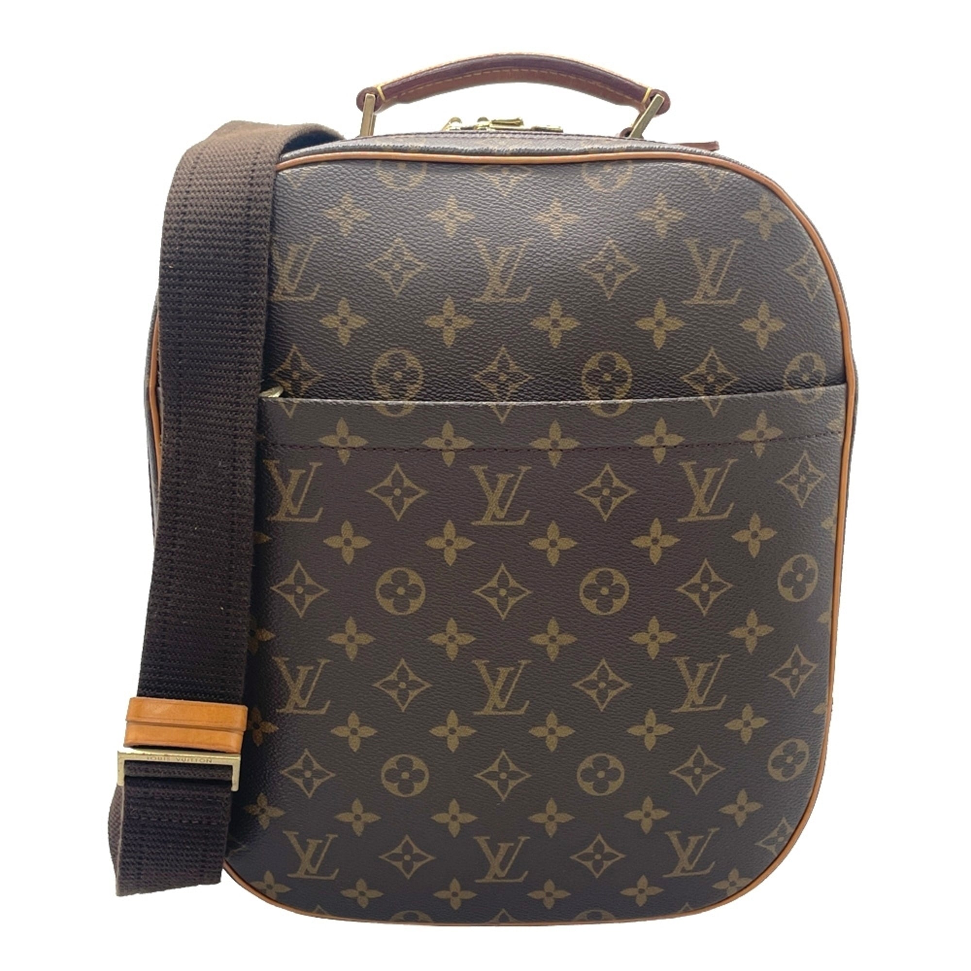 Louis Vuitton Black Brown Galle Monogram Or Monogram Shoulder Bag (Pre-Owned)