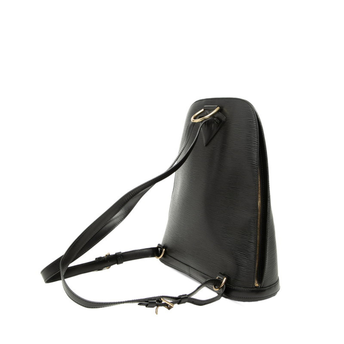 Louis Vuitton Black Leather Backpack (Pre-Owned)