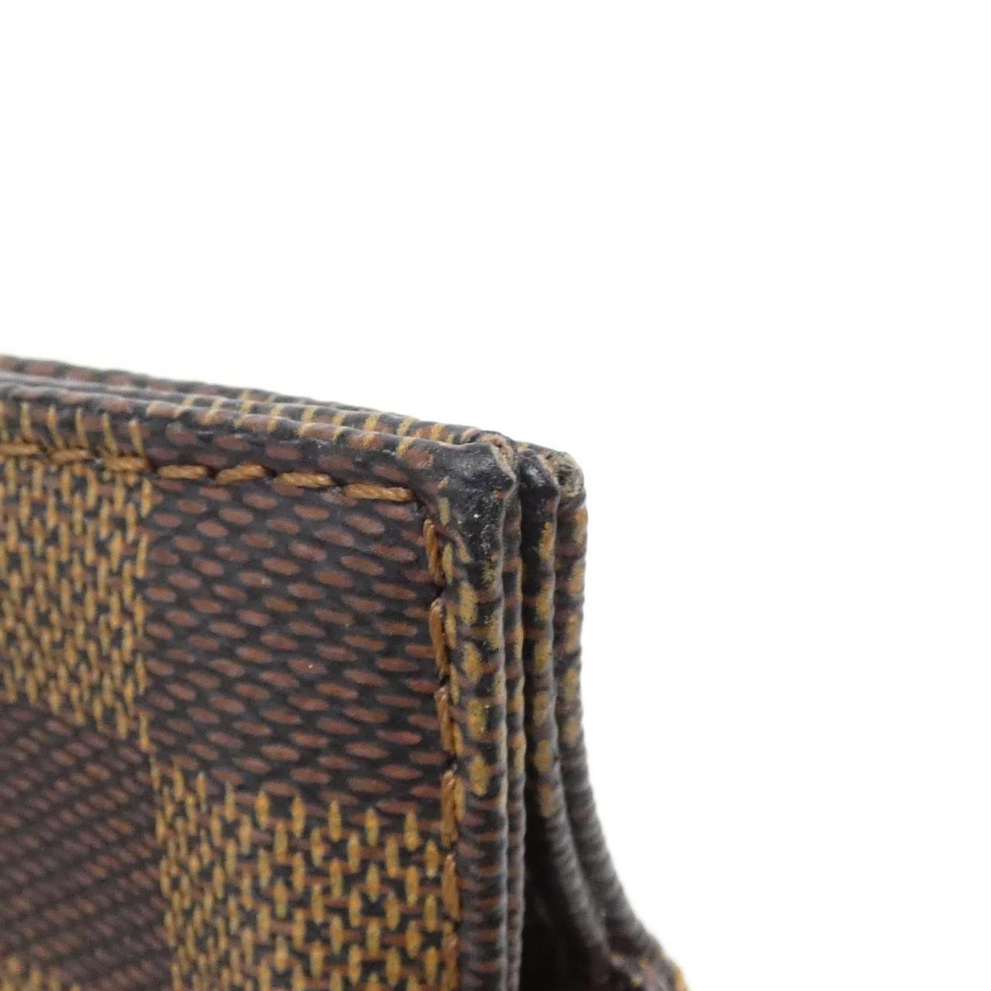 Louis Vuitton Brown Coated Canvas Handbag (Pre-Owned)