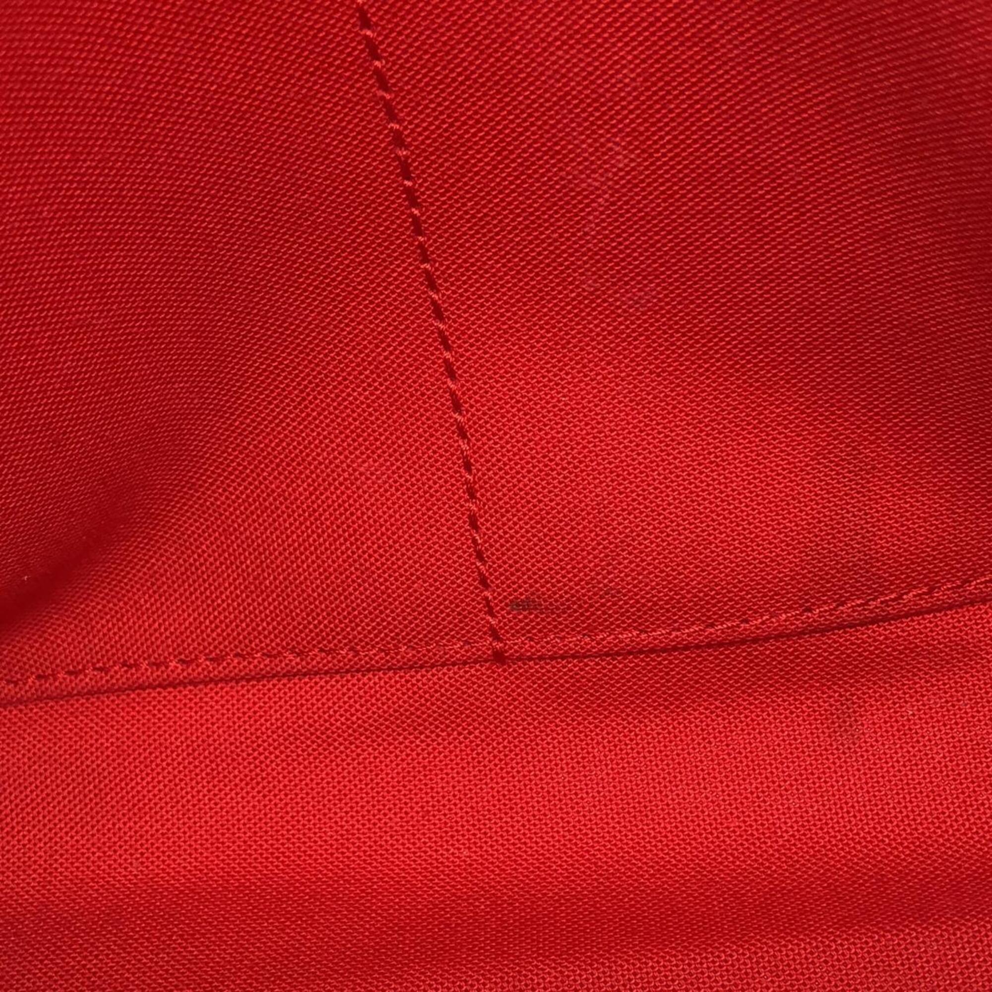 Louis Vuitton Marron Coated Canvas Handbag (Pre-Owned)