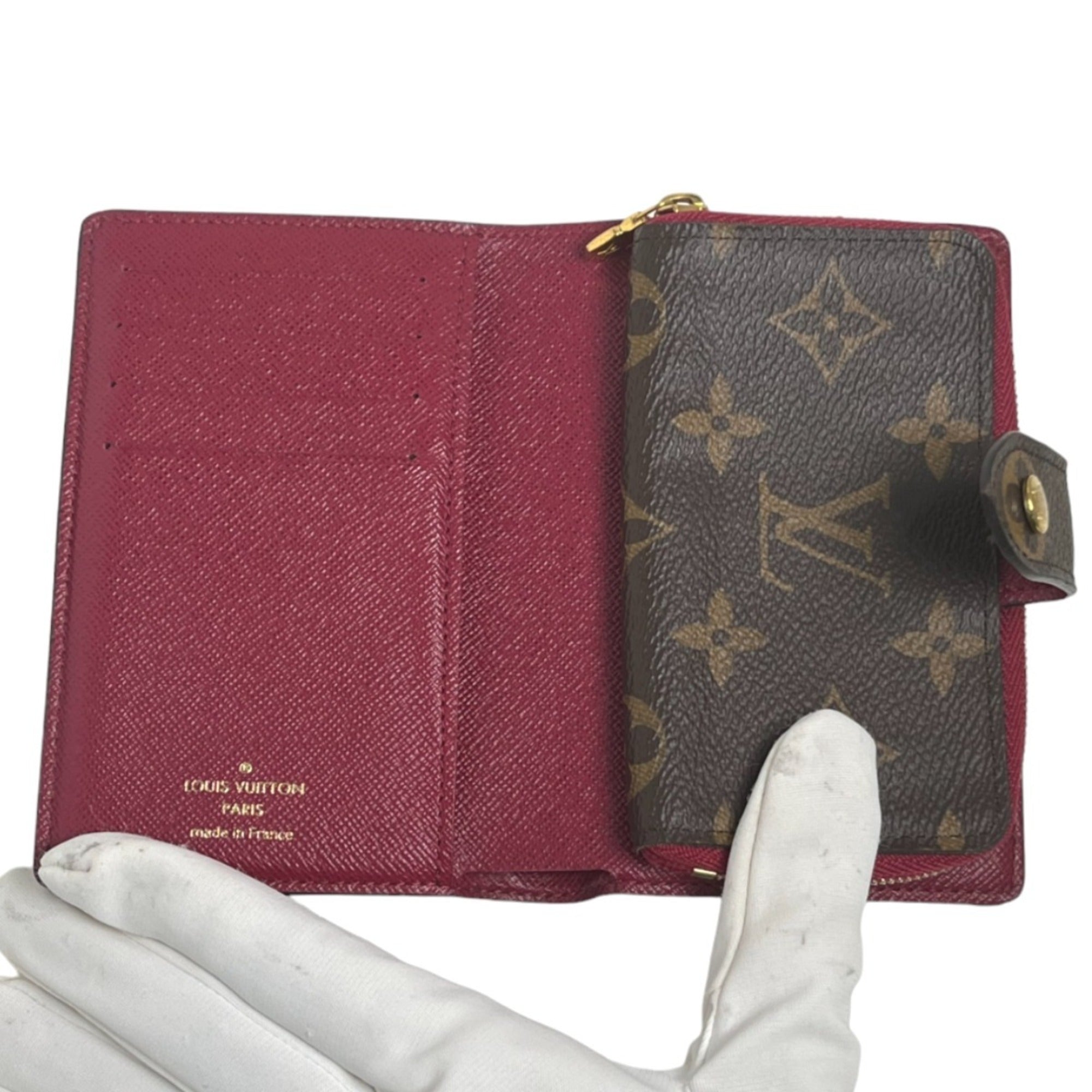 Louis Vuitton Fuchsia Monogram Monogram Wallet (Bi-Fold) (Pre-Owned)