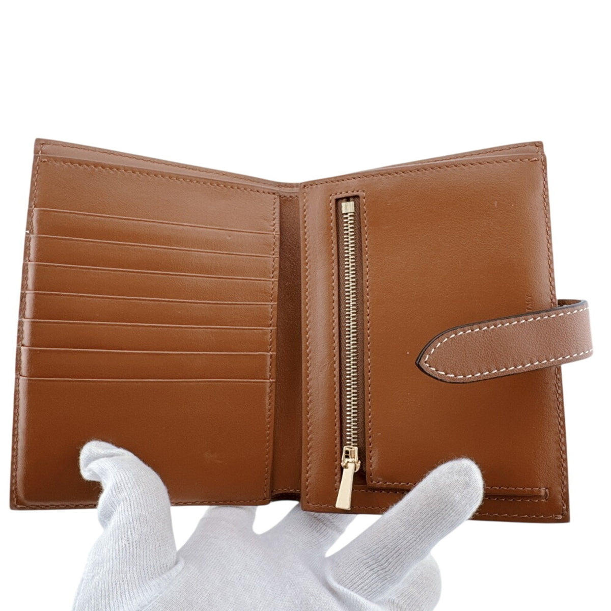 Celine White Leather Wallet (Bi-Fold) (Pre-Owned)
