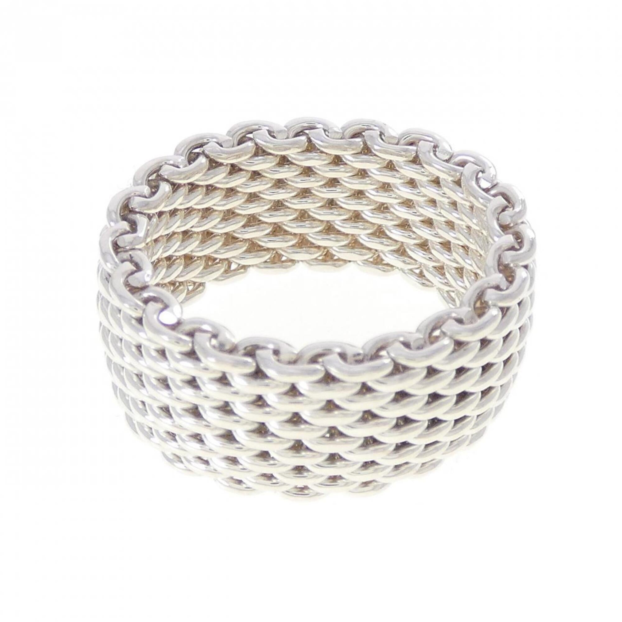 Tiffany Silver 925 Band Ring (Pre-Owned)