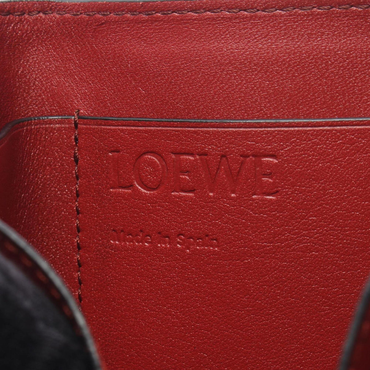 Loewe Brown Leather Wallet (Tri-Fold) (Pre-Owned)